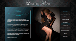 Desktop Screenshot of lynettemarie.com